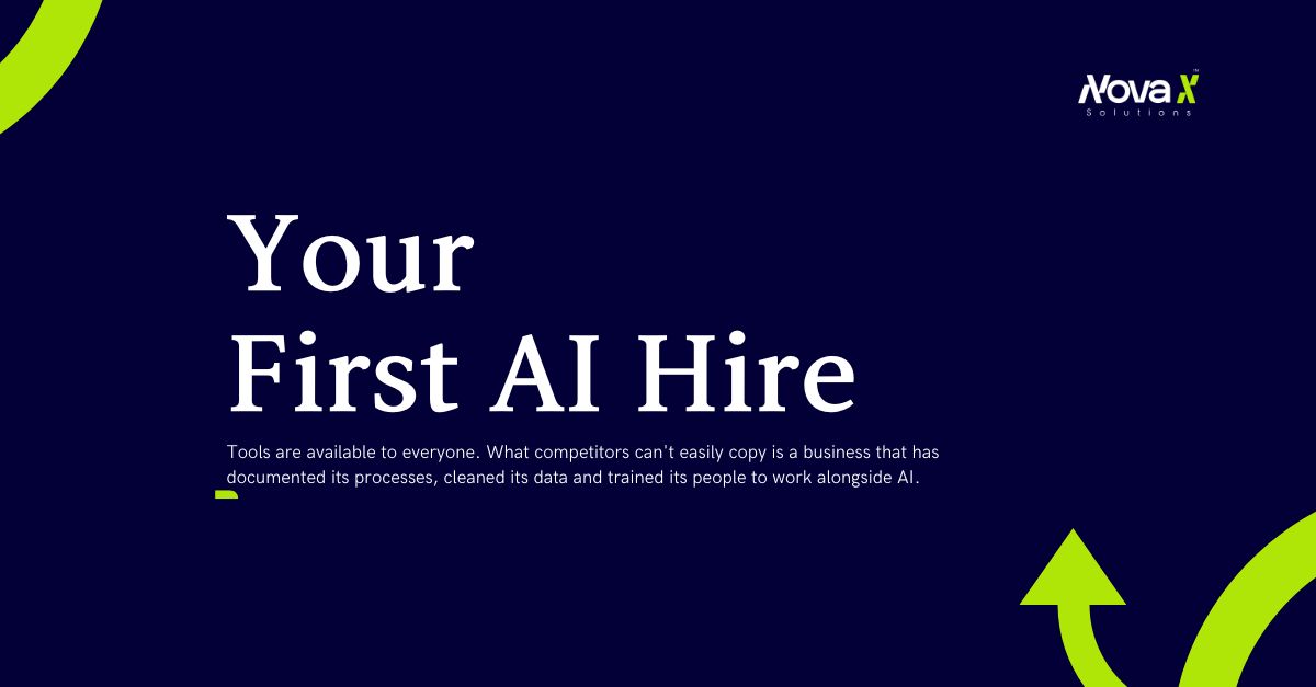 Your First AI Hire: Start Small, Build an Advantage